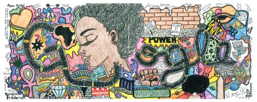 Doodle 4 Google 2015/2016 - "My Afrocentric Life" by Akilah Johnson, Washington, DC