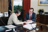 Thumbnail for President Reagan and Vice President Bush - White House Historical Association