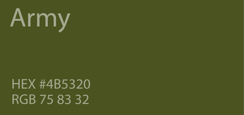army-green-color-paint-code-swatch-chart-rgb-html-hex