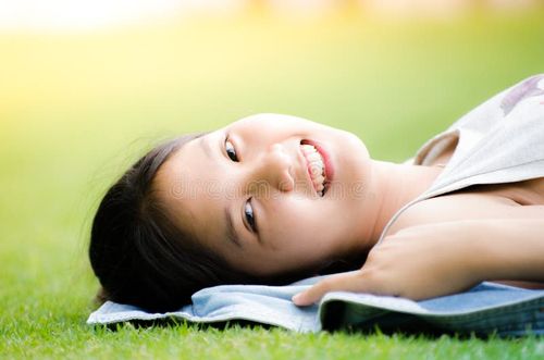Thailand girl young teen relax in the park. Thailand teen girl stock images, royalty-free photos and pictures