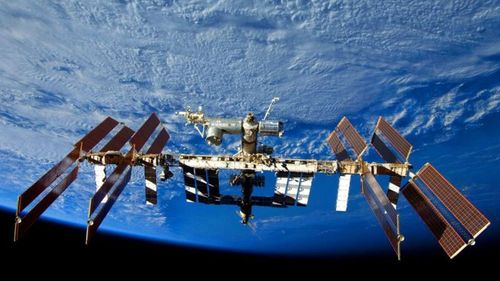 The International Space Station.