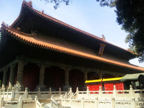 Main hall of Confucius Temple in Qufu