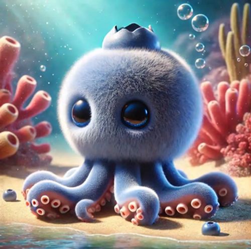 ブルーベリーニ オクトパシーニ（Blueberrinni Octopussini）