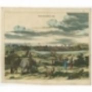 Antique Print of Masulipatam by Baldaeus (1672)