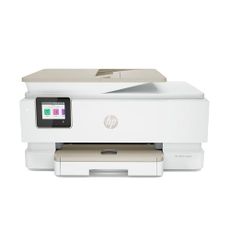 HP Envy Inspire 7955e Inkjet Printer All in One Wireless Printer Copy Scanners 2.7 Inch Touchscreen 15ppm Black 10ppm Color Phone Computer Wireless Printers for Home Use Office 1W2Y8A (Renewed Pemium)