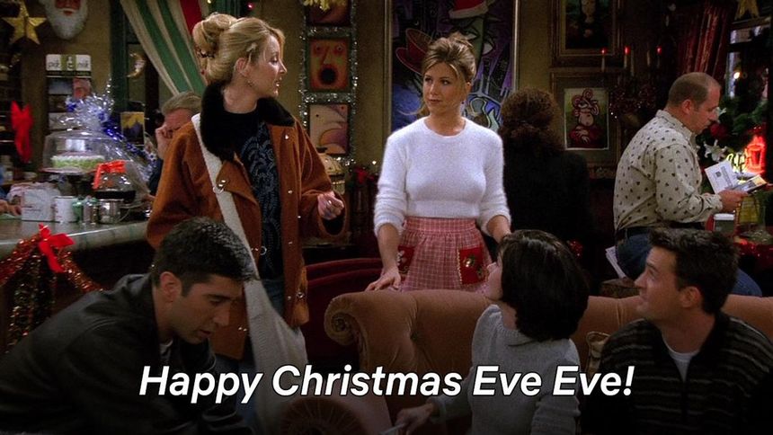 Happy Christmas Eve Eve! How Phoebe From 'Friends' Made The Day Famous