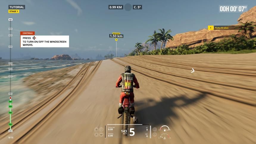 Dakar Desert Rally Bike