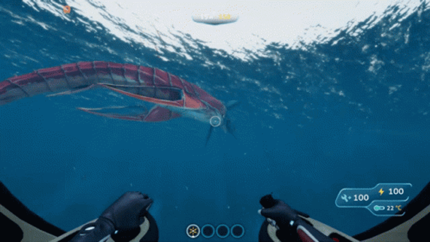 Subnautica Leviathan Below Zero GIF