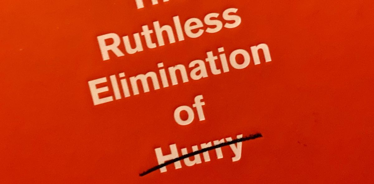 Sign up for the Ruthless Elimination of Hurry zoom here