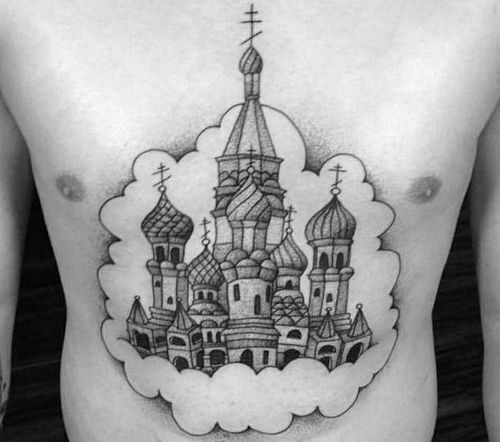 Cathedrals (Kremlin) russian prison tattoo