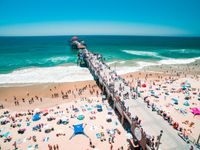 US Open of Surfing in Huntington Beach