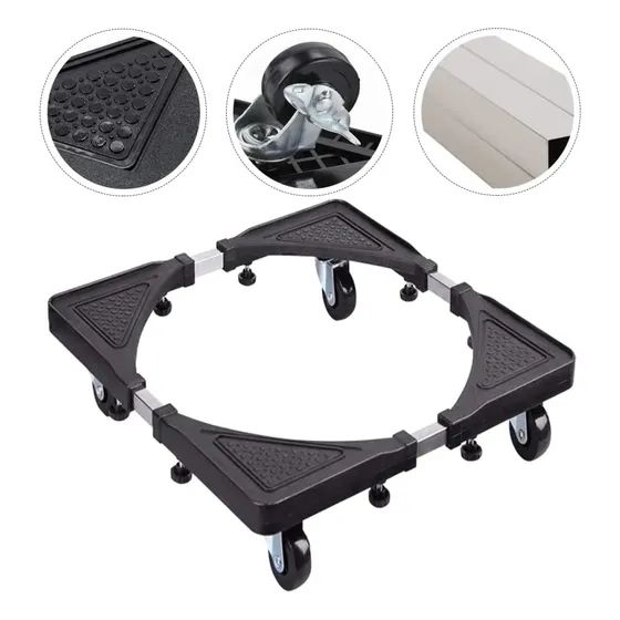 Soporte C/electrodomesticos/ruedas Brateck  P De 70 A 90cms