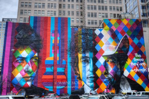 Bob Dylan Mural