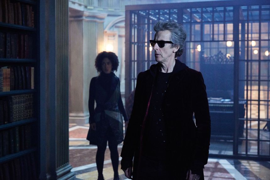 Doctor Who S10 - TX: 20/05/2017 - Episode: Extremis (No. 6) - Bill (PEARL MACKIE), The Doctor (PETER CAPALDI) - (C) BBC/BBC Worldwide - Photographer: Simon Ridgway