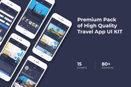 19 Best Mobile UI Kit Template