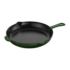 Staub Cast Iron 10-inch Fry Pan - Basil, Made in France