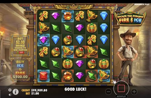 Escape The Pyramid Fire And Ice Slot Pragmatic Play