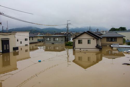 西日本豪雨の真備