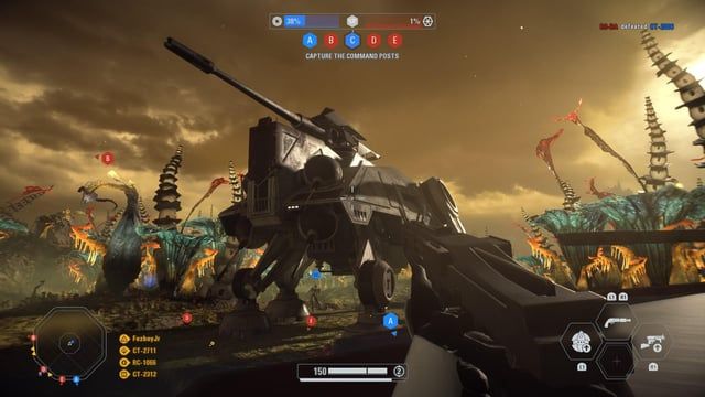 r/StarWarsBattlefront - May be a hot take but I think Felucia is the worst Supremacy Map DICE could've put the AT-TE on
