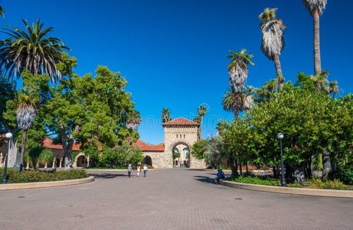 Stanford University Campus in Palo Alto, California - USA. Stanford university campus stock images, royalty-free photos and pictures