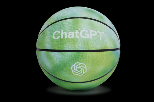 OpenAI says the ChatGPT basketball is meant as a 'physical reminder that creativity doesn't just live on our screens'