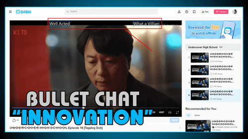 Bullet Chat Innovation