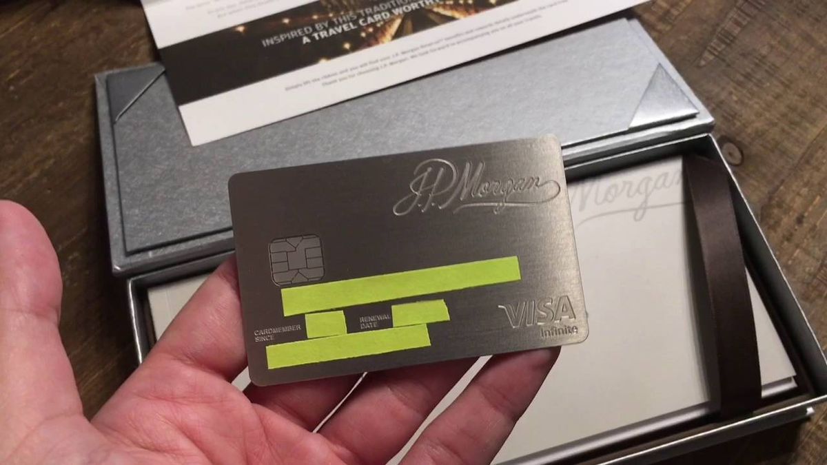 J.P. Morgan Reserve Card Unboxing - YouTube