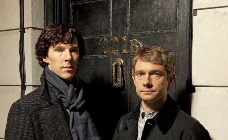 Benedict Cumberbatch and Martin Freeman