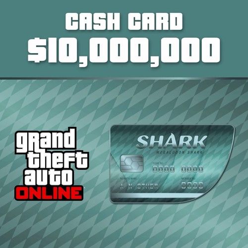 $10,000,000 GTA Megalodon Shark Card - PS5 Only