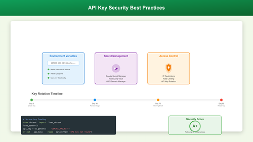 API密钥安全管理示意图