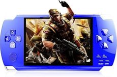 Generic Handheld Preloaded Electronic Game, Built-in 1200+ Classic Retro Games, 4.3'' HD Screen, Dual Joystick, Supports TV Output, Blue