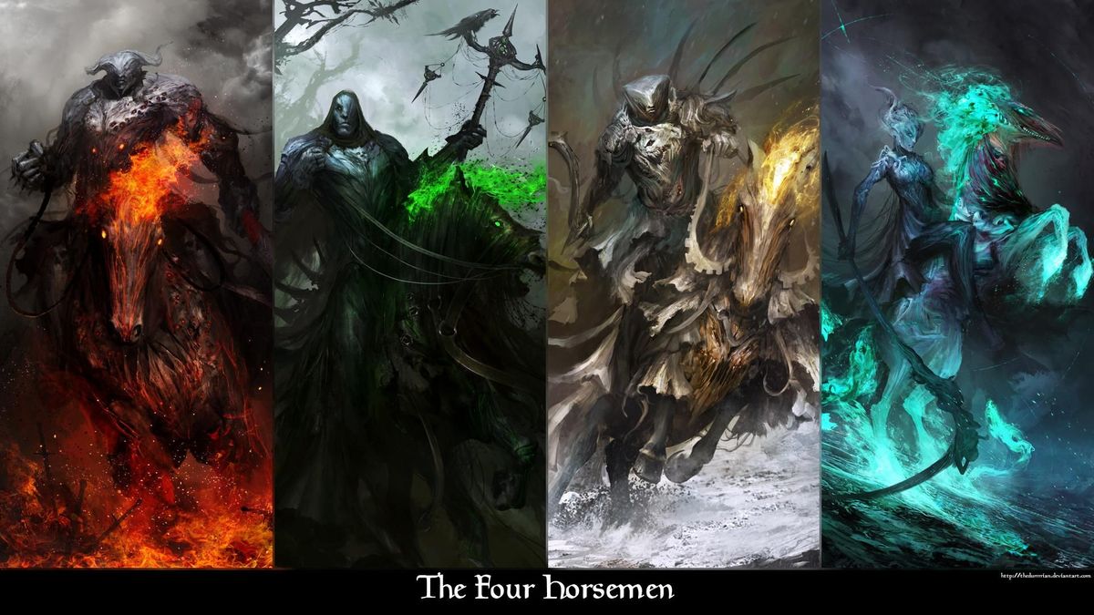 10 Latest Four Horsemen Of The Apocalypse Wallpaper Darksiders FULL HD ...