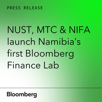 Namibia University of Science and Technology (NUST), MTC and Namibia Investment and Finance Academy (NIFA) Launch Namibia’s First Bloomberg Finance Lab | Press | Bloomberg LP
