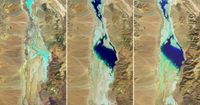 After heavy storms, Death Valley is now open to kayakers: The return of ghostly Lake Manly