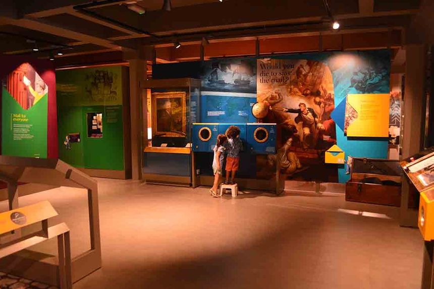 Featured exhibit at The Postal Museum