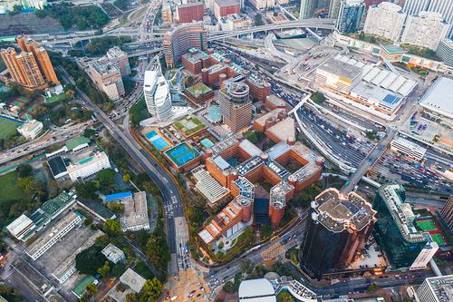 位于香港九龙的大厦图片下载