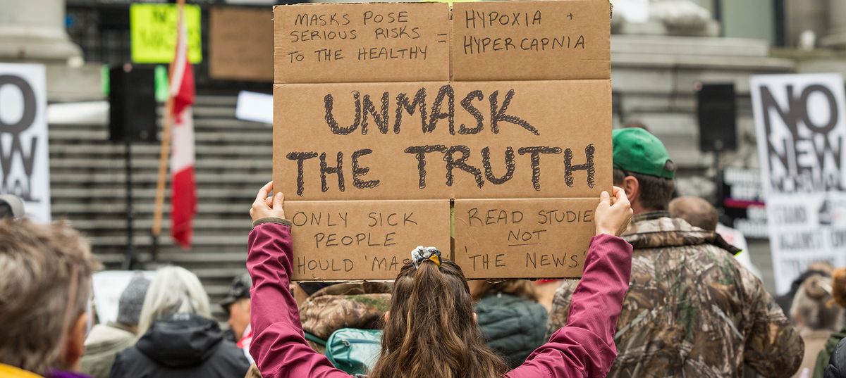 Barbara Molas CARR, Canada COVID-19 news, Canada radical right, Canada anti-mask movement - Fair ...