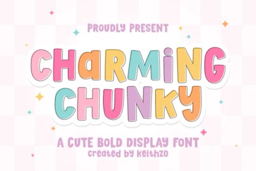 限时免费获取字体 Charming Chunky[Windows、macOS][$10→0]