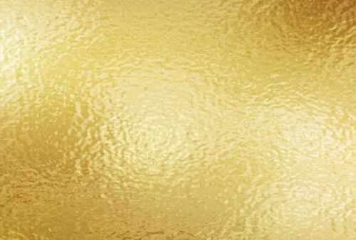 Shiny gold texture paper foil vector