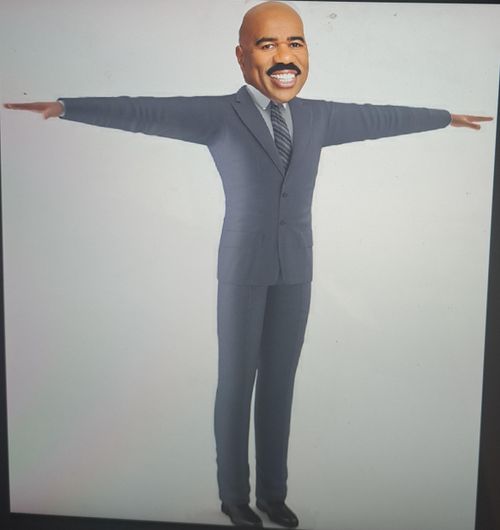 r/TPoseMemes - Steve Harvey T Pose