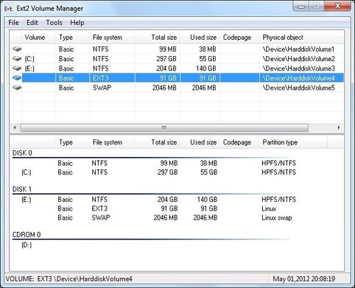 windows file system drive application