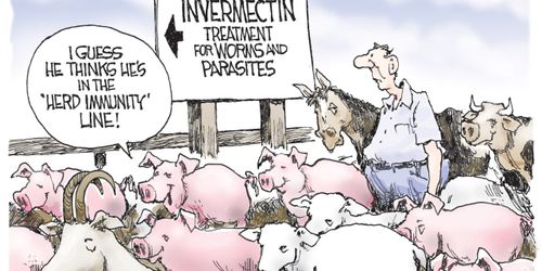 Herd Immunity, A Cartoon By Award-Winning Bill Day