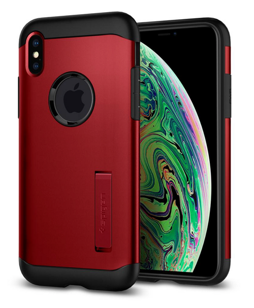Spigen - Slim Armor for iPhone XS Max - Red