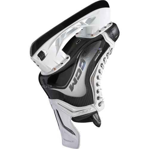 CCM Jetspeed FT8 Pro White Edition Intermediate Hockey Skates