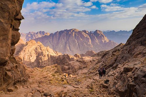 Mount Sinai. Egypt. View from Mount Sinai. Egypt. mt sinai stock pictures, royalty-free photos & images