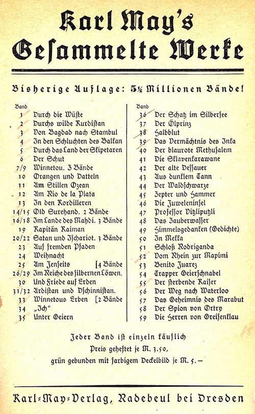 karl may s gesammelte werke 1916