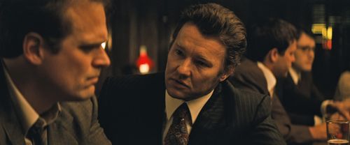 BLACK MASS, from left: David Harbour, Joel Edgerton, 2015.