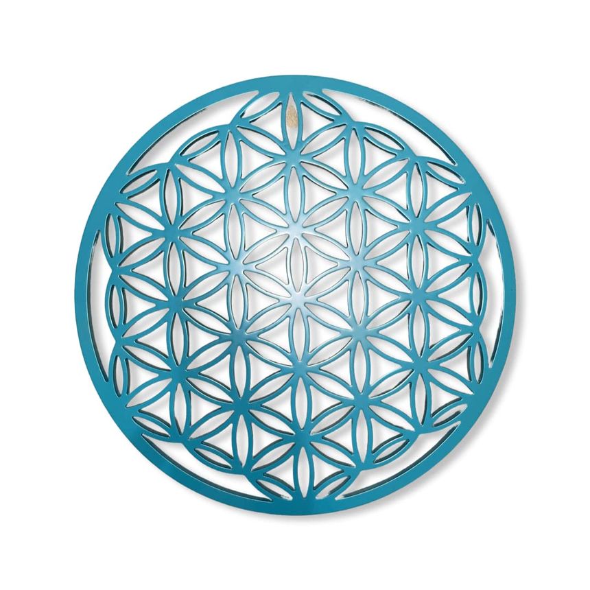 Flor de la vida, flor de vie, geometría sagrada, decoración de pared