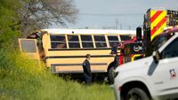 Texas school bus crash: A concrete truck struck a bus, killing 1 child and 1 adult | CNN
