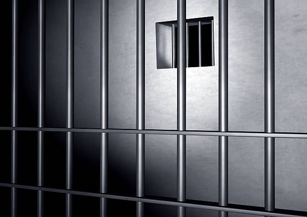 prison cell - prison bars stock pictures, royalty-free photos & images